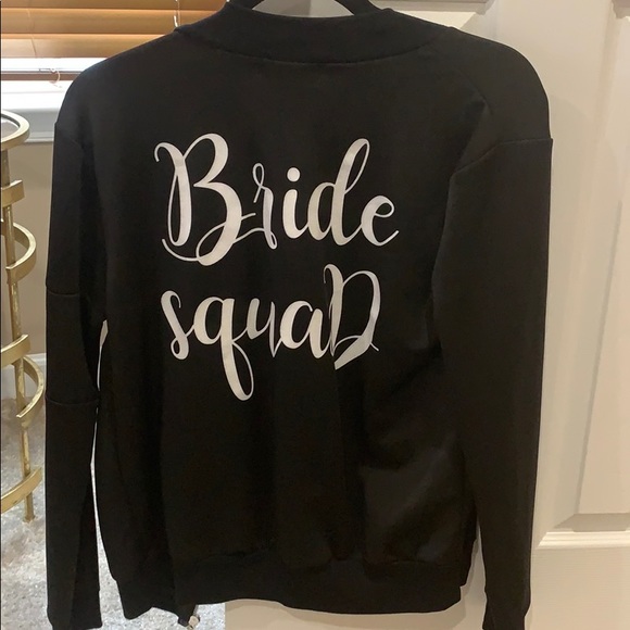 Bride Squad Bomber Jacket - Picture 1 of 2